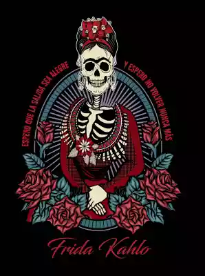 vectores plantilas DÍA DE MUERTOS,CARICATURA,FRIDA KAHLO,